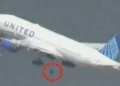 Wheel falls from Boeing plane in Los Angeles