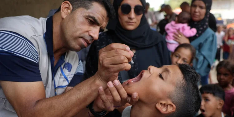 Thousands more children inoculated on day 2 of polio campaign in war-hit Gaza